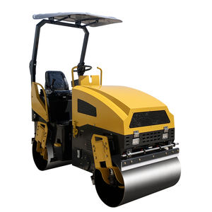 Groothandel Verkoop Van Enkele Wielpers 2-Ton Handbediende Dubbele Trommel Trilrol Huade Motor Hydraulische Pomp Kerncomponenten - Product Image 2