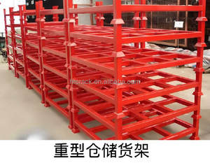 מדף משטחים בסגנון אירופאי מפלדת פחמן מגולוונת כבדה ועמידה במיוחד - Product Image 5