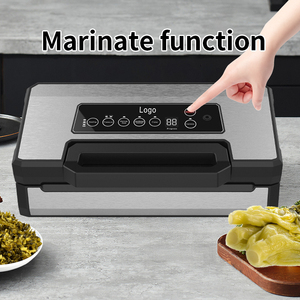 Scelleuse <span class=keywords><strong>sous</strong></span> <span class=keywords><strong>vide</strong></span> à double pompe 90KPa, puissante et automatique, pour viande, fruits, légumes et préparation de repas - Product Image 4