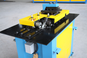 Machine à plier les tôles multifonctionnelle pour conduits CVC, moteur automatique 220V, équipement métallique, composant moteur PLC - Product Image 4