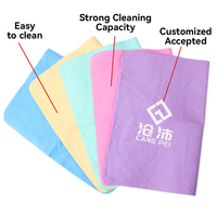 Serviette de lavage de qualité en gros nettoyage séchage microfibre Pva serviette en tissu chamois naturel chiffon en peau de daim super absorbant