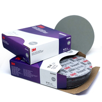 Disque abrasif 3M 02085 150 mm Trizact3000 à support en mousse pour la finition de la peinture, l'élimination des micro-rayures et le polissage, en stock, 15 pièces/boîte