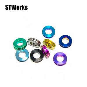 Distanziali in Lega di Titanio Gr5 di Alta Qualità Lavorati a CNC da 5mm per Pinze Freno Radiali Ducati Panigale 1199 <span class=keywords><strong>1299</strong></span> V4 - Product Image 4