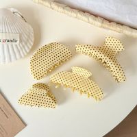Nouvelle pince à cheveux coréenne élégante en acétate à pois, faite à la main, style rétro, 11 cm, pour femme, accessoire capillaire, cadeau