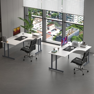 New văn phòng hiện đại Đồ nội thất mới nhất bàn văn phòng thiết kế điều hành Bàn Quản <span class=keywords><strong>L</strong></span>ý <span class=keywords><strong>L</strong></span> hình thương mại đồ nội thất bảng - Product Image 2