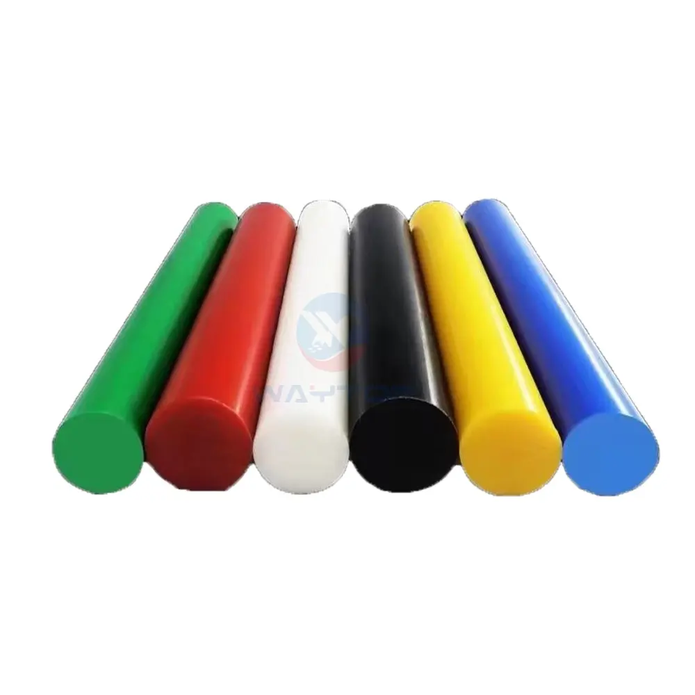 High quality low temperature resistance natural white HDPE plastic ROD