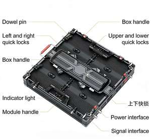 Módulo LED P3.91 con Frecuencia de Actualización de 7680Hz y Brillo de 5000cd para Escenarios y Tribunas, Pantalla LED XOB - Product Image 5