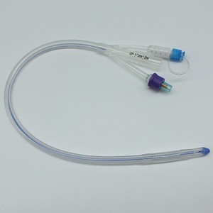 Kateter <span class=keywords><strong>Foley</strong></span> Silikon Medis Sekali Pakai <span class=keywords><strong>2</strong></span> Arah - Product Image 6