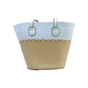 Para <span class=keywords><strong>AliExpress</strong></span> bolsa de paja explosiva nueva playa viaje estilo vacaciones bolso de hombro de gran capacidad sombrero con forro de poliéster - Product Image 1