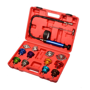 TBTOOLS Car Auto 14pcs Sistema de Arrefecimento Do Radiador Automotivo Pressão Tester Kit Tanque De Água <span class=keywords><strong>Detector</strong></span> Vazamento Sistema de Arrefecimento Conjunto TB133 - Product Image 6