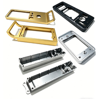 Boîtier de dispositif numérique en acier inoxydable/aluminium usiné sur mesure par CNC, cadre de profil, boîtier métallique de précision OEM, cadre de protection