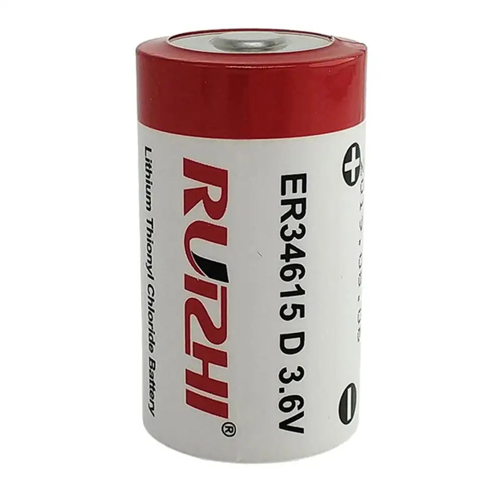 Batería de litio ER34615, 19000mAh, 3,6 V, RUIZHI, 3,6 V, tamaño D, ER34615