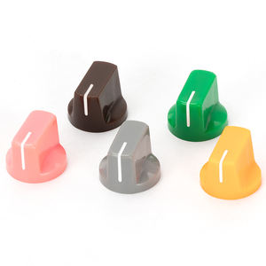 Tuas Kontrol Pedal Efek Gitar 6.35MM Davies 1510, Kenop Pedal Efek <span class=keywords><strong>AMP</strong></span> 1/4 dengan Sekrup Pengatur, Kenop Pedal Gitar - Product Image 2