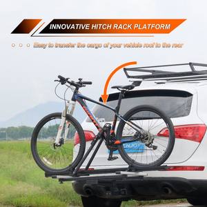 Porte-bagages de remorque noir pratique et durable - Product Image 4