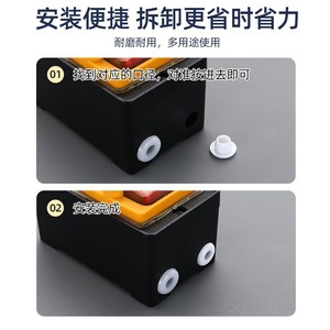 ปลอกหุ้มสายยางป้องกันไฟฟ้าแบบสวมเร็ว Fernandes สำหรับป้องกันสายเคเบิล - Product Image 3