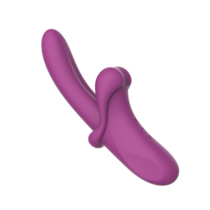 Vibratore con Funzione di Leccata e Forte Vibrazione Oscillante, Doppia Stimolazione per Punto C e Punto G, Modalità Riscaldante, Giocattolo per Adulti per Donne - Product Image 1