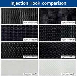 Velcro de qualité supérieure pour bébé, à injection, à forte adhérence, en nylon souple, blanc et noir, personnalisable - Product Image 3
