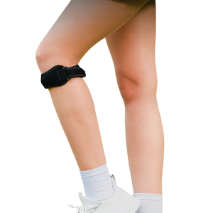 Correa de Rodilla Ajustable y Ligera, Transpirable, Antideslizante, Estabilizador de Rótula para el Dolor de Rodilla - Product Image 1