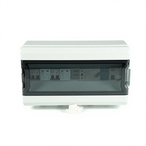 กล่องรวมสัญญาณ AC+DC กล่องรวมสายไฟ pv 16A 20A 25A 32A 600V พร้อมเบรกเกอร์ AC ป้องกันไฟกระชาก AC SPD สำหรับระบบพลังงานแสงอาทิตย์ - Product Image 1