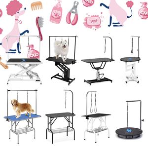 Tavolo da Toelettatura Professionale Pieghevole per Cani e Animali di Piccola Taglia con Sollevamento Elettrico Multifunzione - Product Image 5