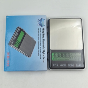 Mingheng 999 Điện Tử Cân Bằng Mini Có Trọng Lượng Quy Mô 1Kg LCD Hiển Thị Đồ Trang Sức Túi Quy Mô 600G 0.01G Túi Kỹ Thuật Số Đồ Trang Sức Quy Mô - Product Image 1