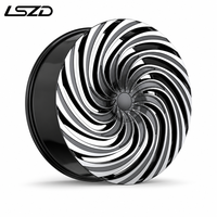 Jantes en alliage forgé LSDZ 18 20 22 24 26 pouces 10x112 120 12x135 139.7, jantes en spirale pour Ford F150 Escalade Benz BMW Toyota