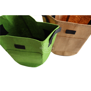 Eco Friendly rotolo <span class=keywords><strong>di</strong></span> feltro <span class=keywords><strong>di</strong></span> tessuto <span class=keywords><strong>di</strong></span> feltro <span class=keywords><strong>di</strong></span> spessore crescita Po tessuto crescere borsa con GRS - Product Image 2