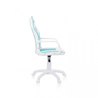Vente d'usine Hot Seller Chaise de jeu ergonomique de luxe blanc-turquoise Drw Color Pc à vendre 100% Made in Spain