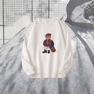 เสื้อฮู้ดผู้ชายสไตล์ลำลองทรงโอเวอร์ไซส์ ผ้าสแปนเด็กซ์/คอตตอน ไม่เป็นขุย พิมพ์ลายตัวอักษร แฟชั่นสตรีทเทรนดี้ใหม่สำหรับฤดูใบไม้ร่วงและฤดูหนาว - Product Image 3