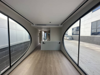 CY Maison Préfabriquée Moderne, Capsule Spatiale, Cabine Hôtelière, Maison Conteneur, Pod de Sommeil Extérieur Mobile, Micro-Espace Démontable