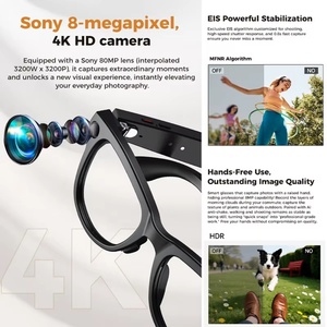 Estilo de Vida Manos Libres: Lentes de Sol M02 Ultra con Cámara de 800W, Traductor, Reproductor de Música y Caja de Carga - Product Image 4