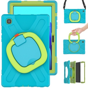 Correa <span class=keywords><strong>de</strong></span> mano con soporte giratorio 360 y correa para el hombro, funda resistente a prueba <span class=keywords><strong>de</strong></span> golpes para <span class=keywords><strong>Samsung</strong></span> Galaxy Tab A7 Tab - Product Image 3