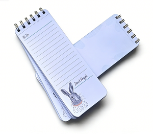 Carnets de notes pour enfants au design unique, format vertical, reliure spirale, impression sur carton rigide - Product Image 4