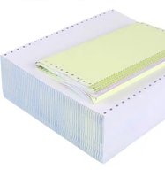 Papier autocopiant continu pour ordinateur papier 2 plis 3 plis