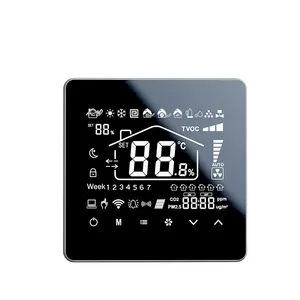 2023 New Manufacturer Press Button Water Wifi Floor Heating Temperature Controller Thermostat