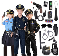 Costume de Carrière pour Enfants : Tenue Professionnelle de Bureau, Uniforme Senior Bleu avec Accessoires pour Garçons et Filles