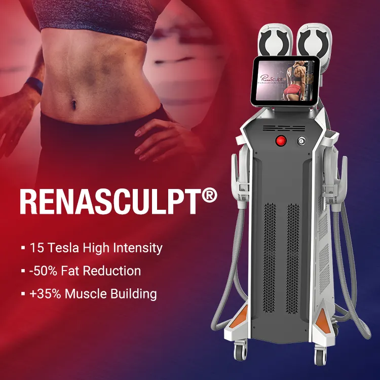 Nuovi arrivi! Renasculpt Ems Neo Rf 5 manico corpo scolpire muscolo costruzione dimagrante macchina