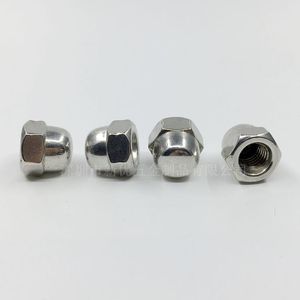 304 Stainless Steel Cap Nut M4 M30 Metric External Hex Round Head Polished Finish DIN1587 - Product Image 3