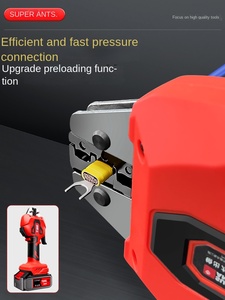 Pince à sertir à froid CY-50 pour électriciens - Capacité pour bornes en cuivre et acier - Product Image 2