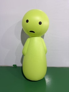 <span class=keywords><strong>Poupée</strong></span> <span class=keywords><strong>gonflable</strong></span> style Smiski |   Sac de frappe en PVC 3D pour enfants et adultes |   Décoration de bureau anti-stress - Product Image 3