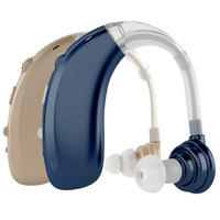 Amplificateur auditif BTE rechargeable par USB pour seniors, mini format, voix claire, réduction du bruit, amplificateur sonore pour les oreilles - Vente en gros