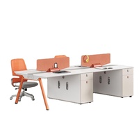 Bureau de personnel pratique pour l'environnement professionnel, configuration d'espace de travail d'entreprise à grande échelle