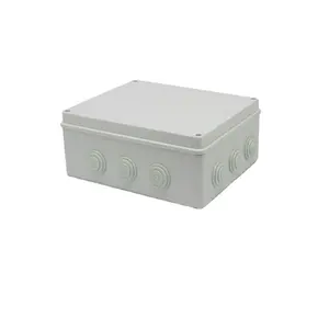 Caja de conexiones eléctrica impermeable de plástico, pvc, ip65, 300x250x120