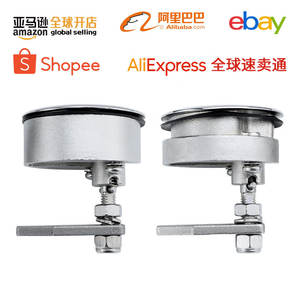 Cerradura Redonda Invisible de Acero Inoxidable 316 para Cabina de Barco, con Manija de Elevación Integrada y Anillo para Cubierta de Yate, Hebilla para Piso de Barco - Product Image 2