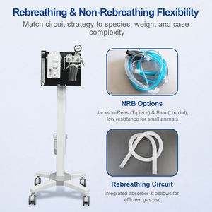 جهاز تخدير محمول للحيوانات الأليفة من أوليف فيت للكلاب والقطط، آلة تخدير بيطرية للحيوانات - Product Image 6