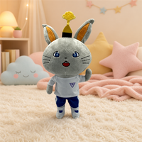 Fabricant de jouets en peluche, prototype de jouet en peluche, mascotte lapin en peluche, lapin en peluche en gros, jouet en peluche personnalisé