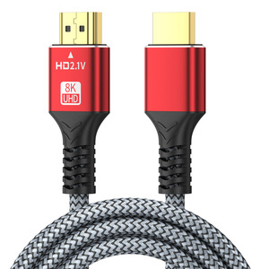 สาย HDMI 2.1 เวอร์ชัน 8K UHD ความละเอียดสูงสำหรับจอภาพทีวีคอมพิวเตอร์โปรเจคเตอร์กล่องรับสัญญาณ 1.5 เมตร - Product Image 1