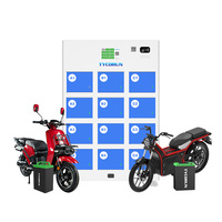 Station de charge rapide pour batterie au lithium Tycorun pour voiture et scooter électriques avec support Chargeur multifonctionnel pour véhicule électrique