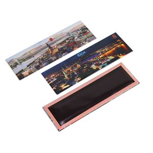 Imán de nevera de recuerdo de Riga, tamaño personalizado, pegatinas magnéticas de hojalata para fotos - Product Image 3