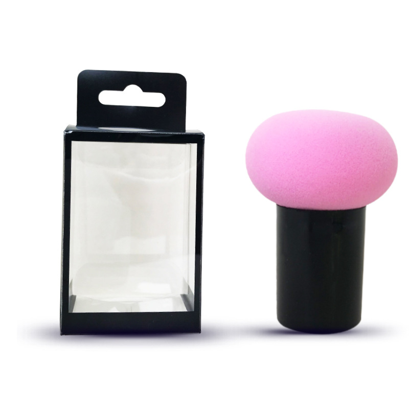 Single-pink black edge square box packaging